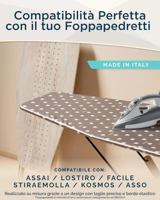 Fodera per asse da stiro compatibile con Foppapedretti