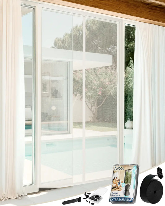 Fenis Fiberglass Magnetic Screen Door
